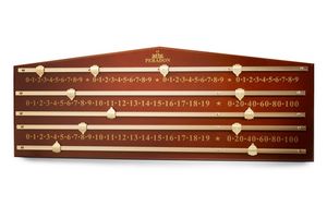 Mahagoni Snooker Score Board