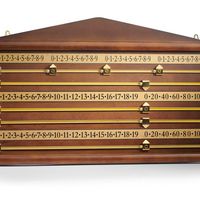 Mahagoni Snooker Score Board ECONOMY