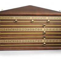 Mahagoni Snooker Score Board ECONOMY