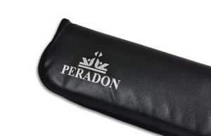 Schwarze Full-Zip Tasche