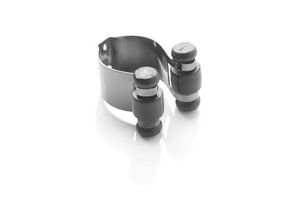 Chrom Schwarz Ersatzklipps für Wandqueuehalter