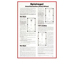 Beispielbild Pool Regeln
