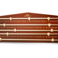 Mahagoni Snooker Score Board